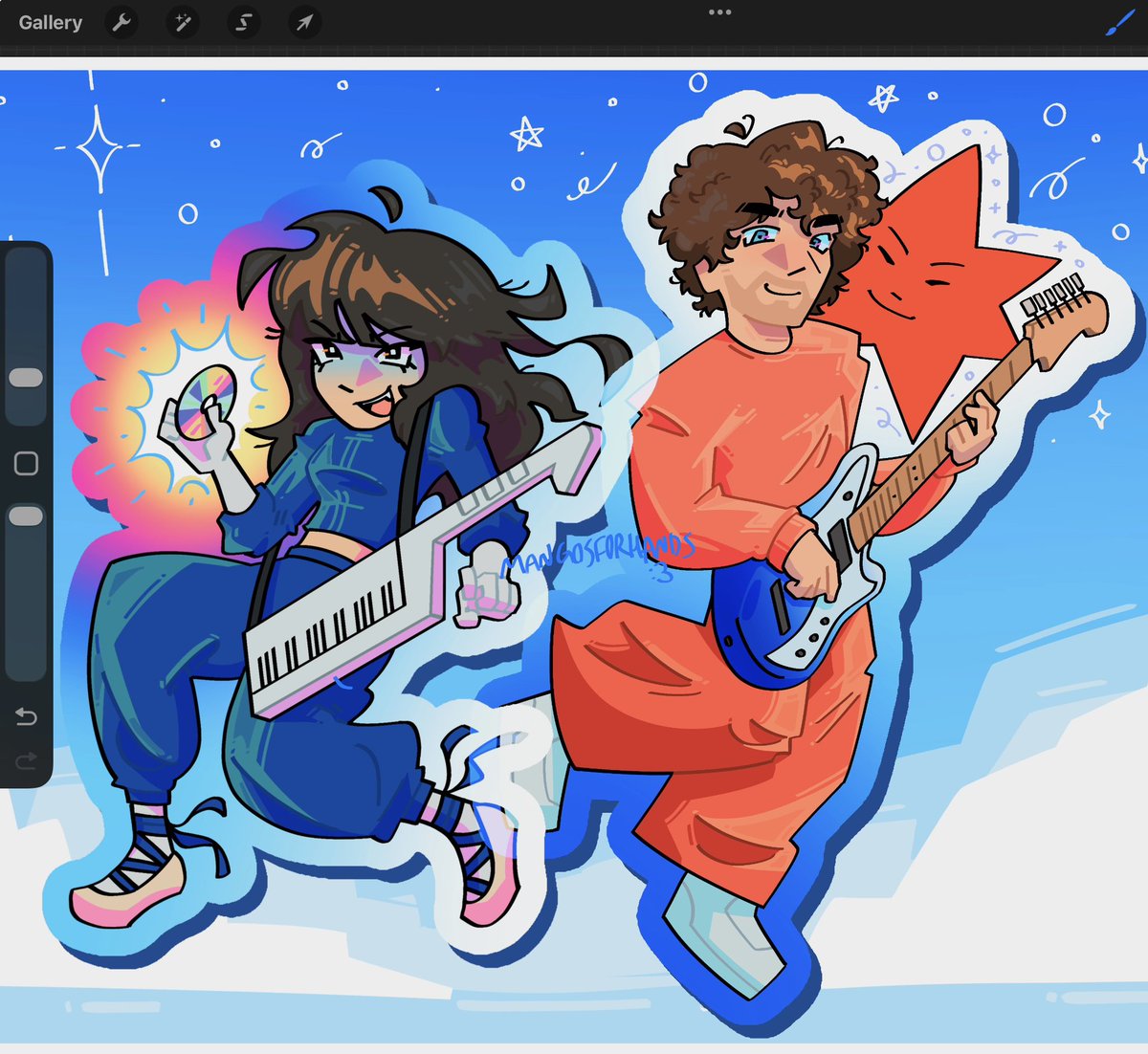 life ain’t all sunshine and rainbows you two….. well hmmm..,,. maybe it is… #magdalenabay