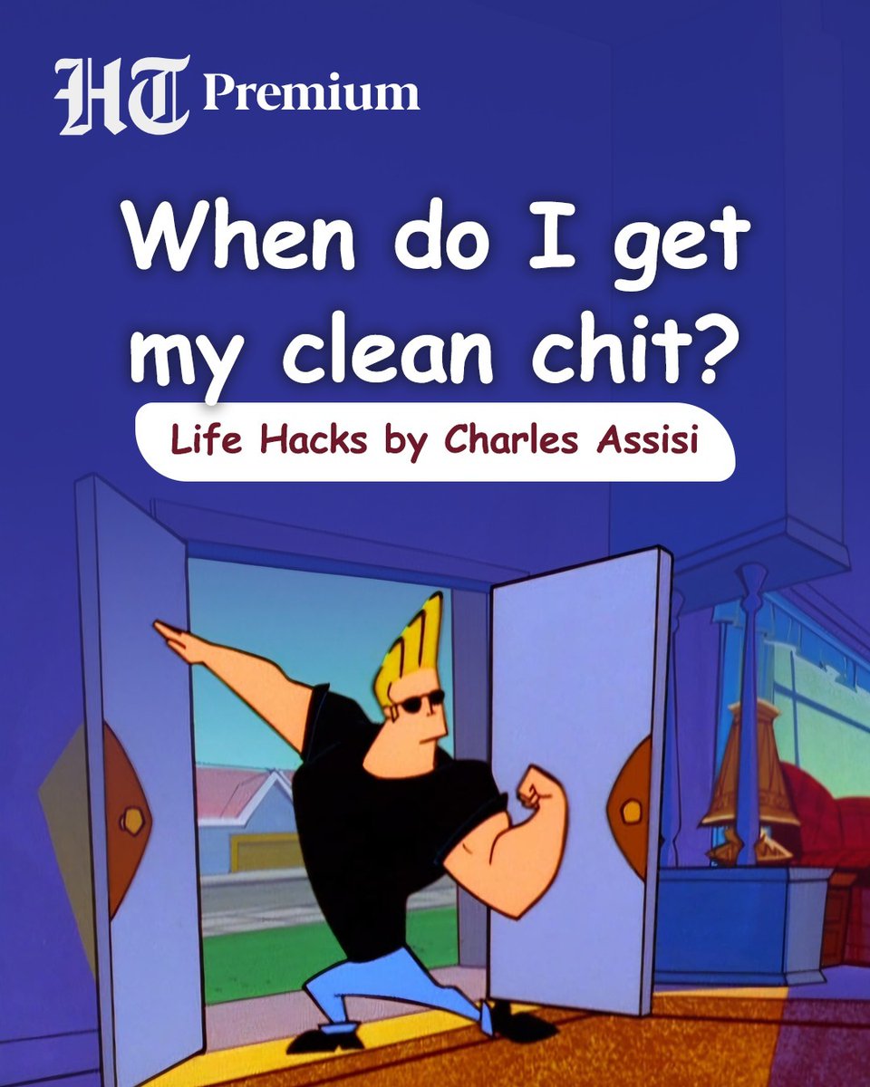 #HTPremium | 💭 “When do I get my clean chit?” — Charles Assisi explores how we seek validation, closure, and peace of mind in a world quick to judge. Swipe to read. 

(✍🏻 <a href="/c_assisi/">Charles Assisi</a>) 

 Full story 🔗 hindustantimes.com/lifestyle/art-…