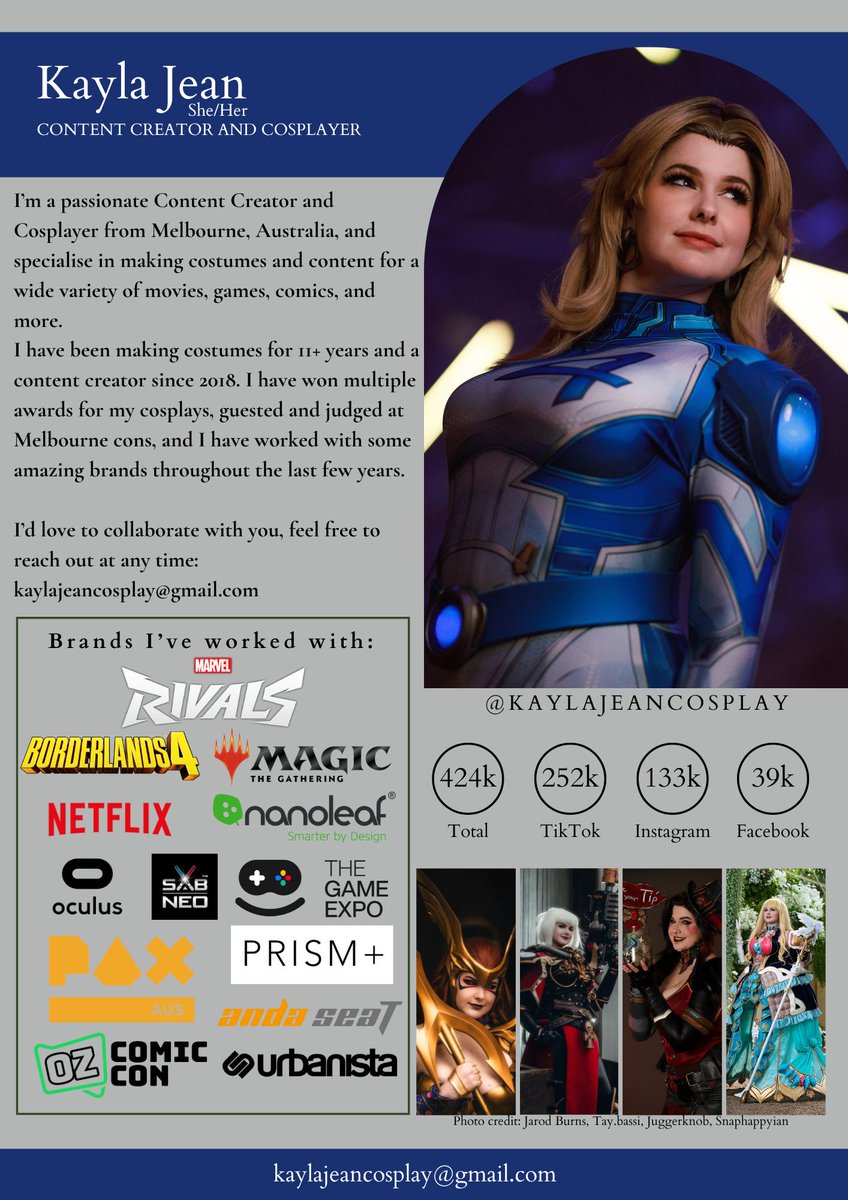 Kayla Jean Cosplay ⚔️ tweet media