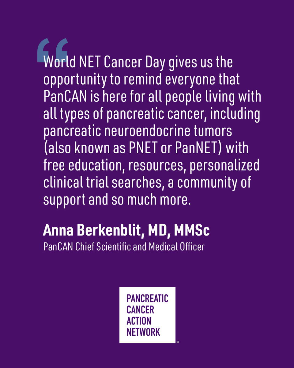 On November 10, advocacy organizations, researchers and patients will take a moment to recognize the tremendous progress that has been made in the study and treatment of neuroendocrine tumors (NETs) by observing World NET Cancer Day. We will also take advantage of this day to
