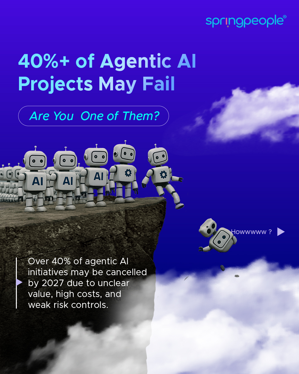 SpringPeople_SP's tweet image. Many AI projects stumble not because of bad technology, but because people, process, and purpose fall out of sync. Don’t become part of that 40%. Build smarter systems, measure real impact, and keep humans in the loop.

Know More: springpeople.com/search?query=AI

#ai  #springpeople