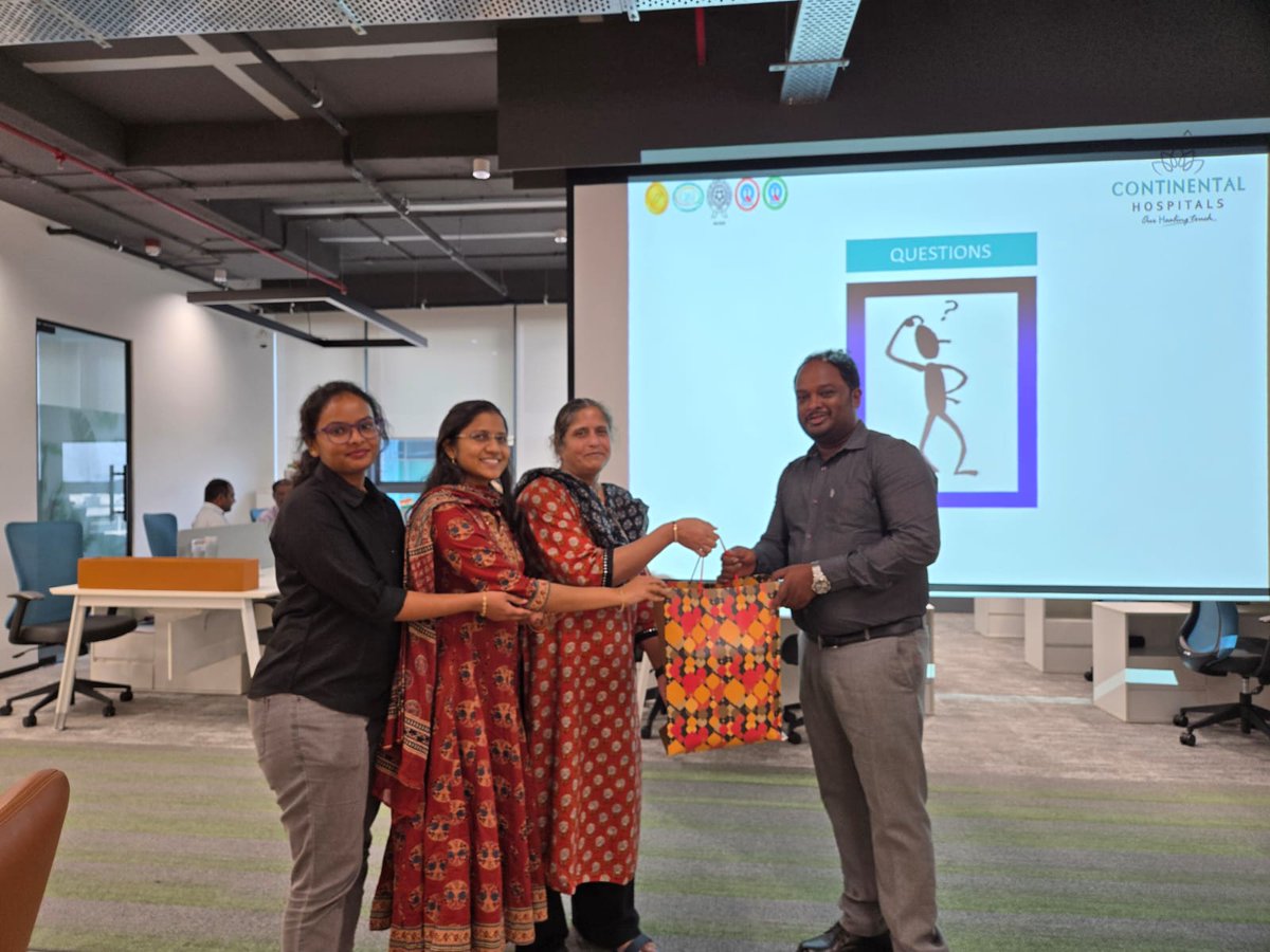 zyrixAILabs's tweet image. Breaking Myths. Building Awareness.
Dr. AVS Suresh from Continental Hospitals shared insights on “Myths and Misconceptions of Cancer,” reminding us that awareness is the first step toward prevention and hope. zyrix.ai

#CancerAwareness #HealthTalk #ZyrixAI