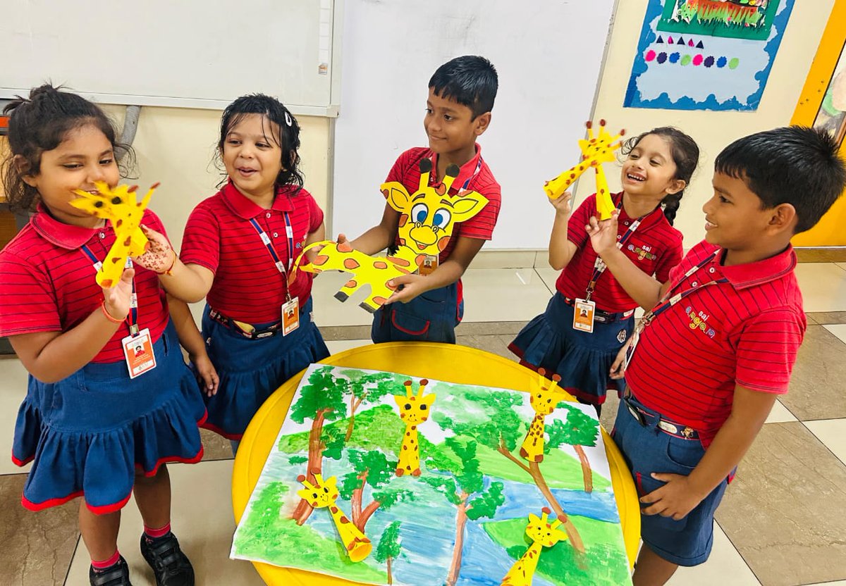 SAI_Edu_In's tweet image. The little explorers jumped, crawled, and roared like their favourite creatures, turning the classroom into a lively, bustling jungle.
#JungleAdventure #AnimalLearning