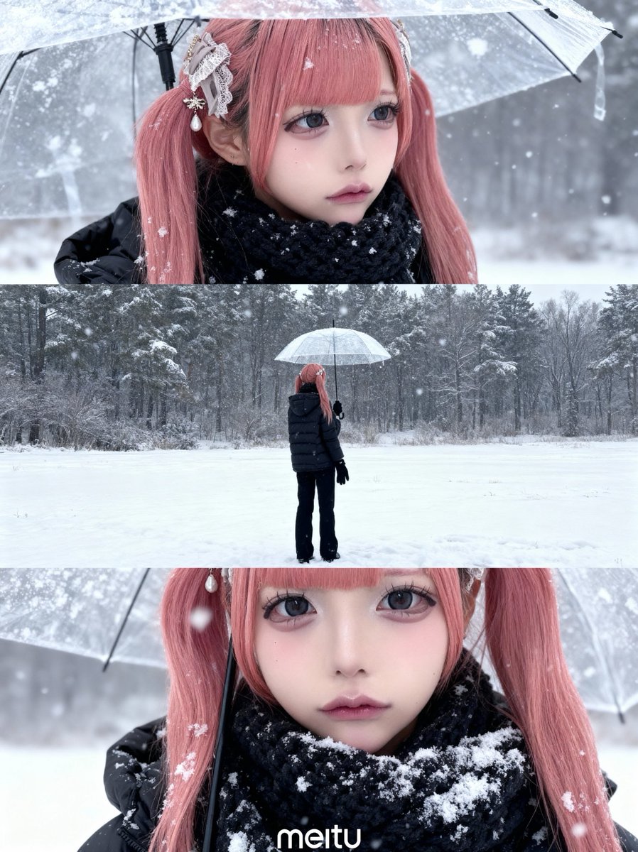 真ん中手どうなってる？笑