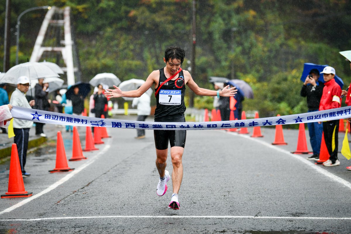 #関西実業団駅伝 
#龍神駅伝 
7位 OBRS 4:15:38 （クラブチーム🥇）
1区 鈴木雄登 選手
2区 疋田和直 選手
3区 永田秀悟 選手
4区 北澤涼雅 選手
5区 北村友也 選手
6区 大西毅彦 選手
7区 前川紘導 選手