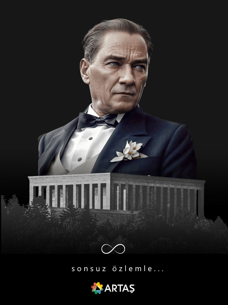 Bilime, üretime ve ilerlemeye olan inancıyla bize ışık tutan Gazi Mustafa Kemal Atatürk’ü saygı, özlem ve minnetle anıyoruz.

Onun izinde yenilikçi ve güçlü bir Türkiye için çalışmaya devam ediyoruz.

#10Kasım #Atatürk