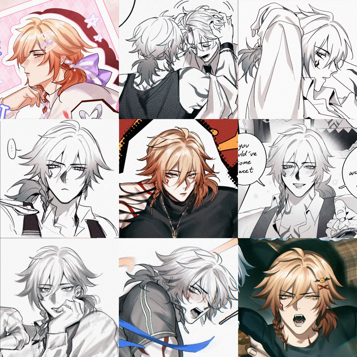 PorlarisArt's tweet photo. I just realized that I draw mydeichan with low ponytail so many times hahaha I love to draw him with this hairstyle so much he’s so cute…actually he’s cute and beautiful in every style I fucking love him 😭😭😭 https://t.co/XjFal8uTgO