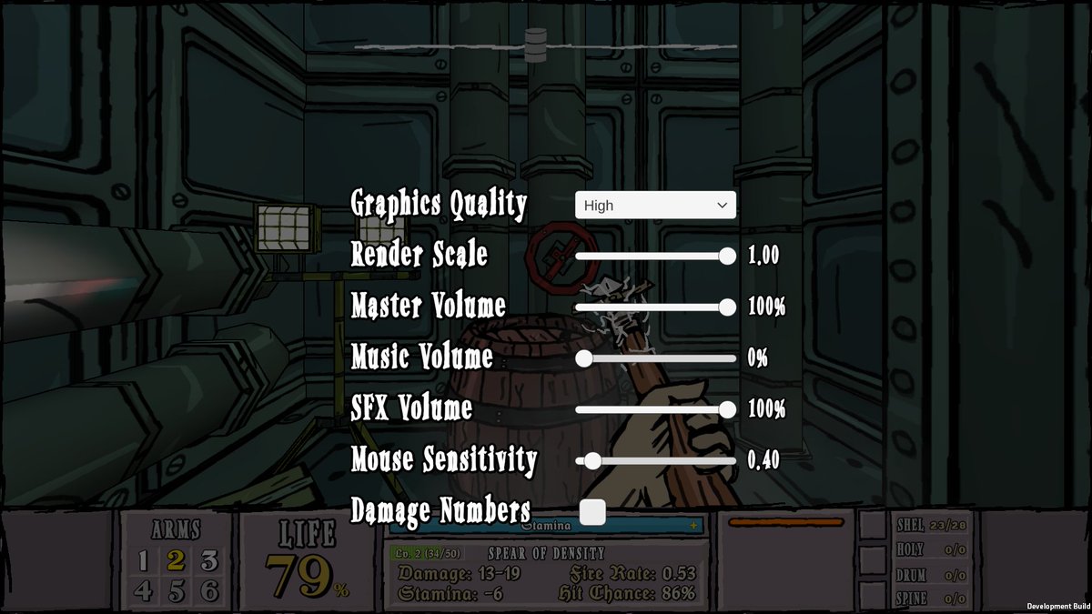 notstefand's tweet image. Added a &apos;damage numbers&apos; toggle. Can turn them off. 🎯#️⃣🔢 #gamedev #unity3d #toggle #numbers