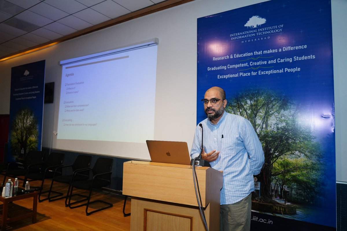 iiit_hyderabad's tweet image. The future of India’s linguistic diversity depends on collaboration between policy, technology &amp;amp; communities. Day 3 of #BahuBhasa2025 explored localisation, #openknowledge, and people-centred pedagogy for low-resource languages. youtube.com/@iiithyderabad…
#IIITHyderabad