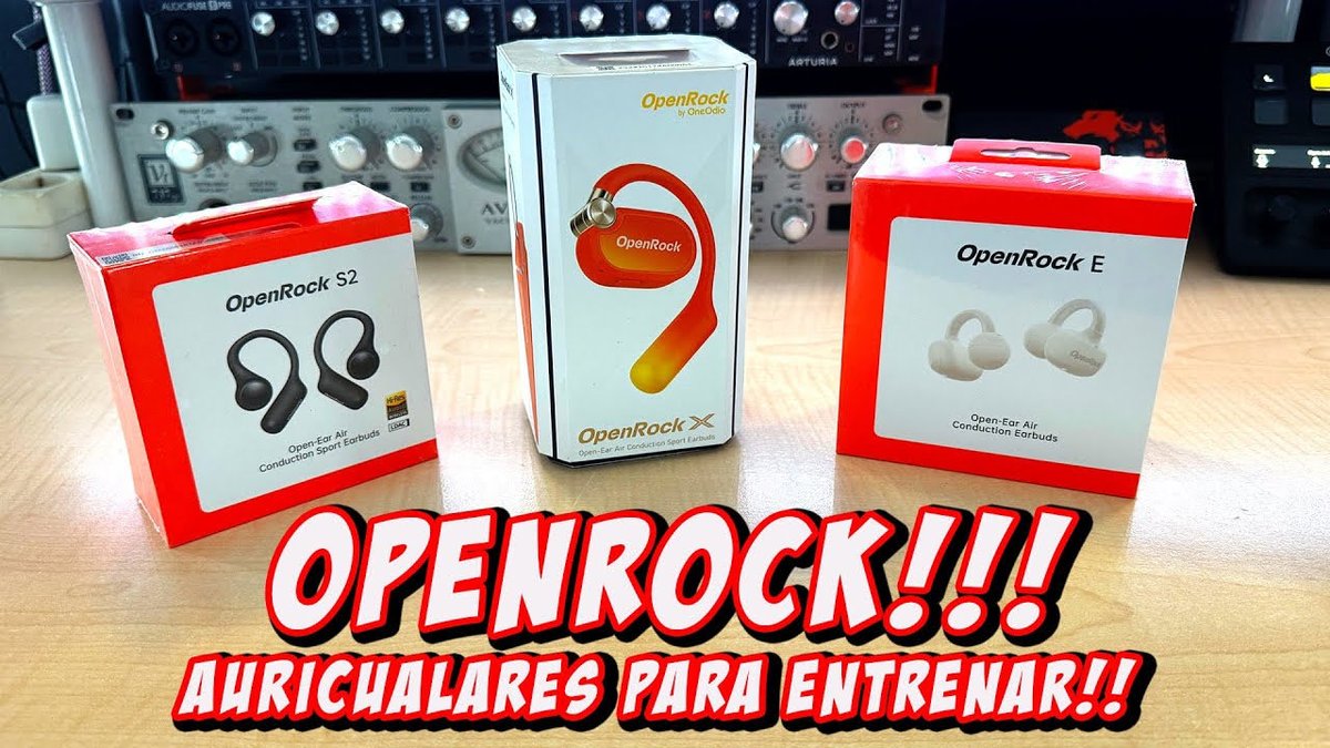 GAMA OPENROCK, AURICUALRES PARA HACER DEPORTE!! (PRUEBAS Y REVIEWS) EN E... youtu.be/esbfXF3C808?si…