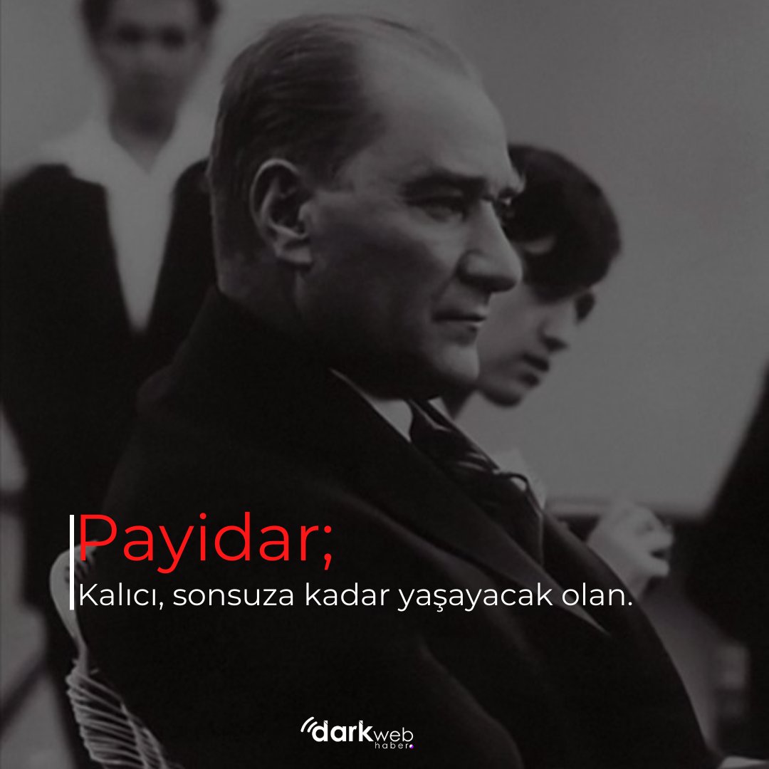 darkwebhaber's tweet image. &quot;Bazen zaman dursun istiyorum, geçip gitmesin istiyorum.&quot;

10 Kasım 09:04:59 ♾️