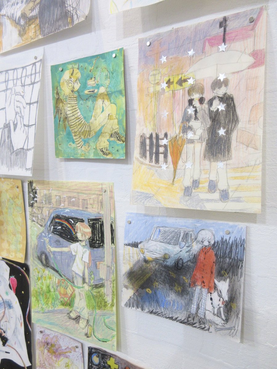 between galleryでのグループ展、本日もやっております！
お近くの方や吉祥寺に用事のある方はぜひふらりと立ち寄ってみてください…🚶