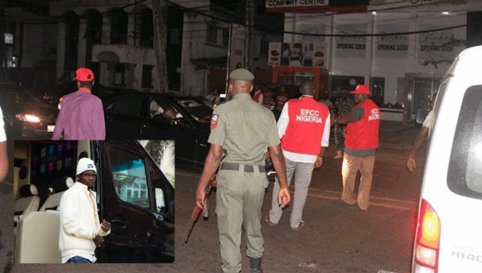 NigeriaStories's tweet photo. BREAKING NEWS: A resident in Lekki, Lagos, Endurance Udeke has reportedly died after jumping from a four-storey building during an EFCC raid. https://t.co/Dg6EotQxqi