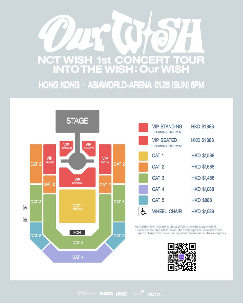 pinawish's tweet image. รวมผัง NCT WISH 1st CONCERT TOUR ‘INTO THE WISH : Our WISH&apos; ไว้ดู

[INCHEON] 
[HONG KONG]
[TAIPEI] 
[MACAU]