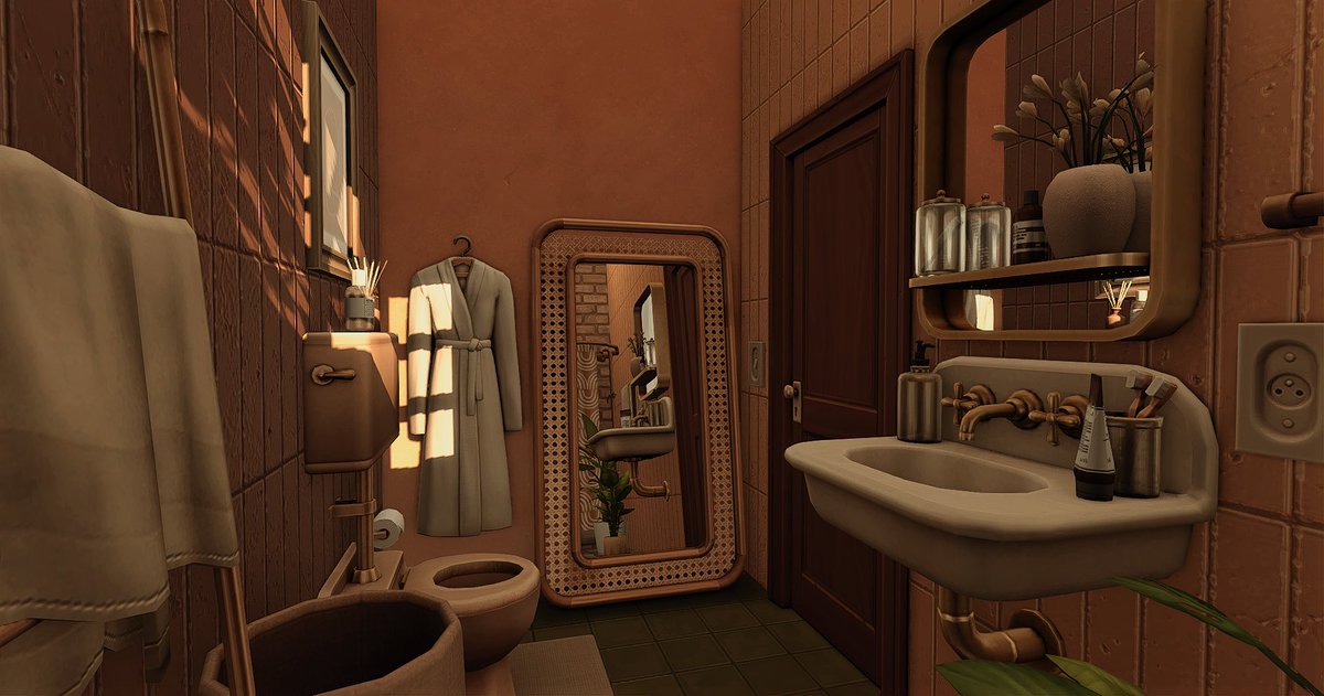 gaberialsims's tweet image. The Jang's Apartment. 🪴