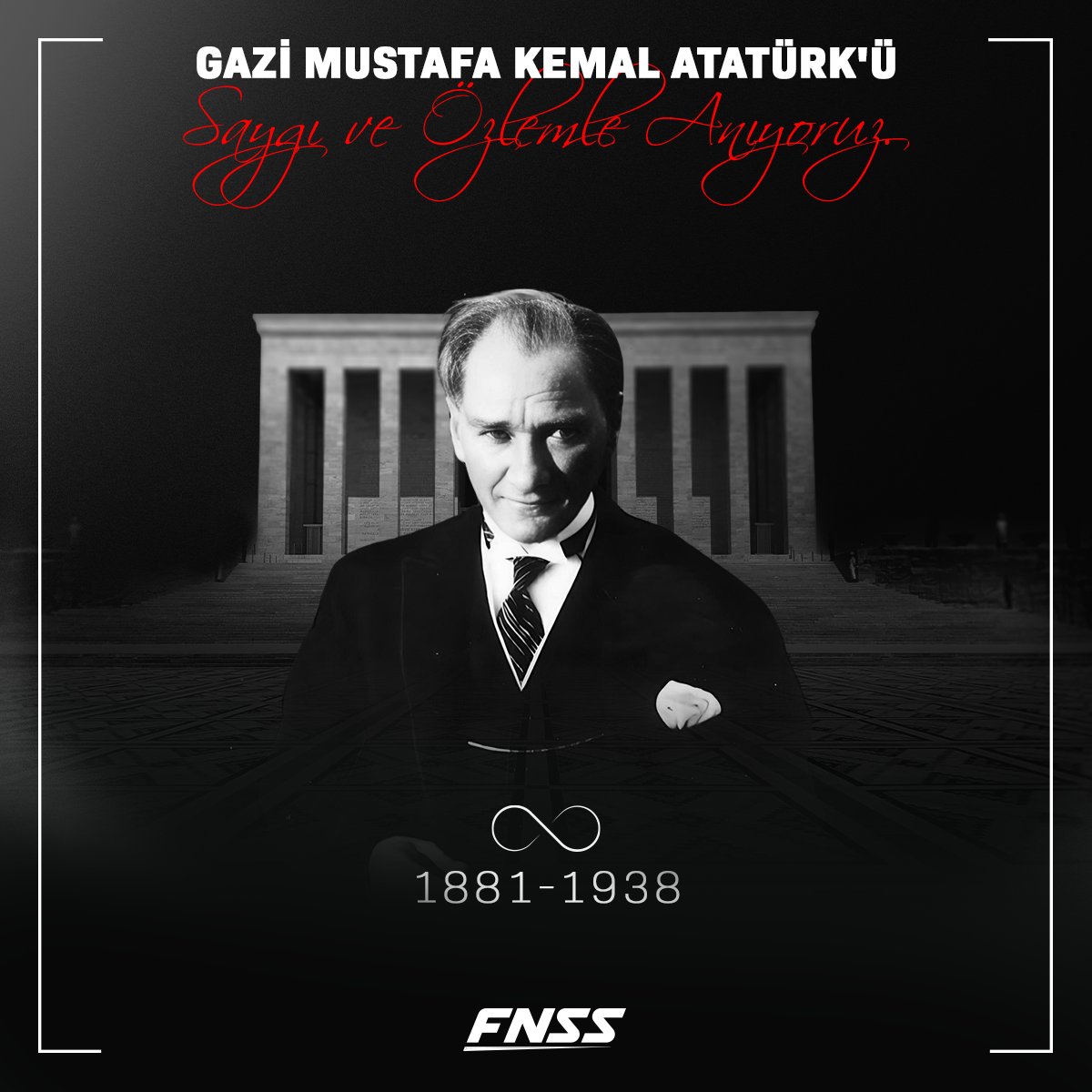 Cumhuriyetimizin kurucusu Büyük Önder Mustafa Kemal Atatürk’ü, saygı ve özlemle anıyoruz.

#10Kasım #MustafaKemalAtatürk