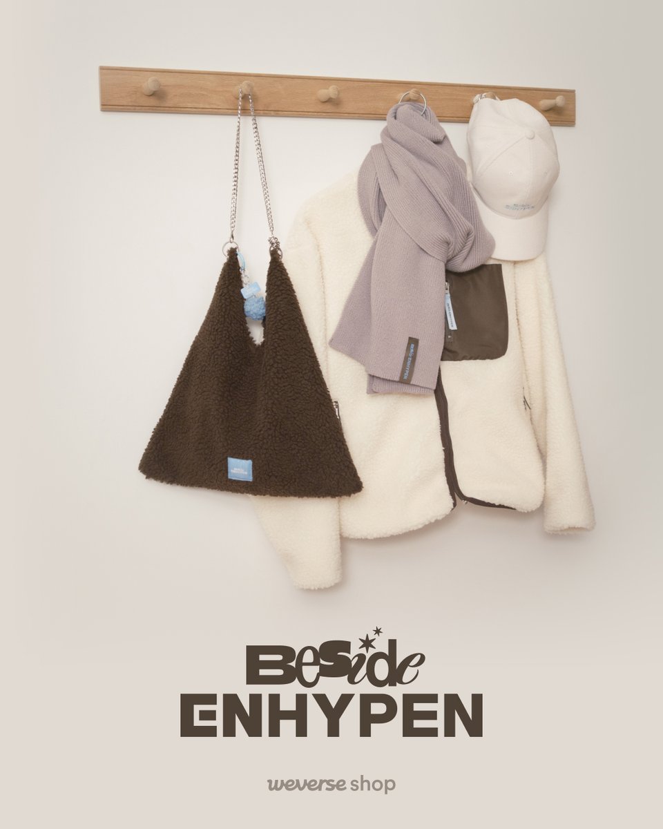 BESIDE:ENHYPEN OFFICIAL MERCHANDISE 予約販売は明日11月18日(火)17