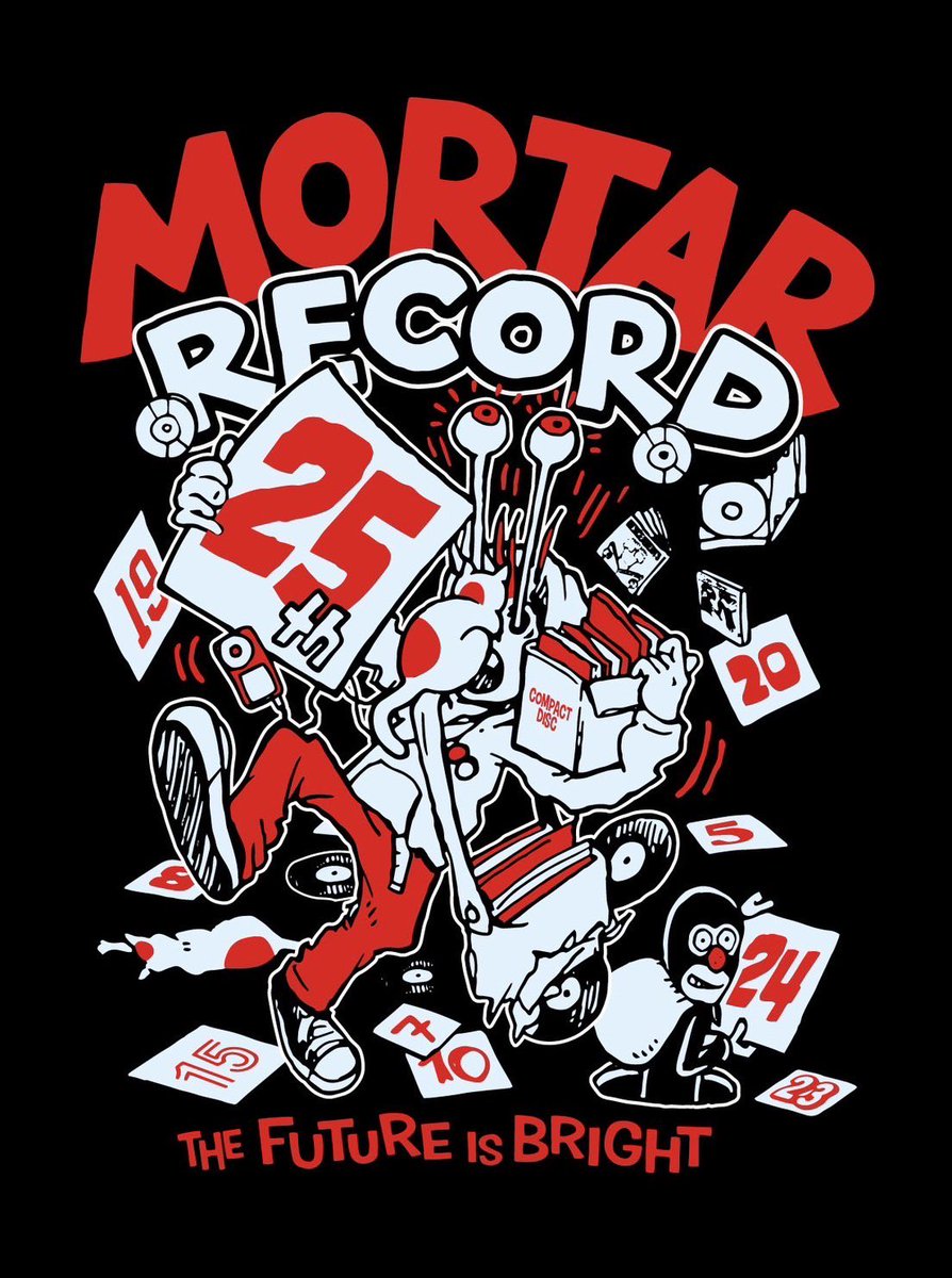 #モルタルレコードは来年2026年1月11日で25周年を迎えます！

先輩方も沢山いるもので申し訳無さもありつつ
厳かにも手前で勝手にアニバーサリーイベントを1〜4月位迄飛び飛びで催させて頂きます！

詳細固まり次第随時アップしていきますので、これまで足を運んで下さった皆様は是非顔出して下さい😉