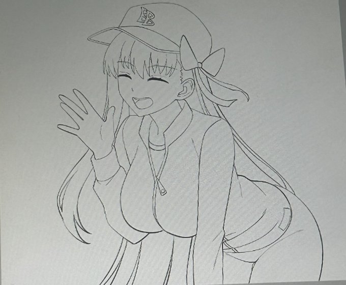 とあるキャラの小説を書く際よく
責め役で起用してるけど実は一度も
ちゃんと描いたことがない女の挿絵を
描いています。そして例によって被害を
被ってるのはもちろんあのキャラ 