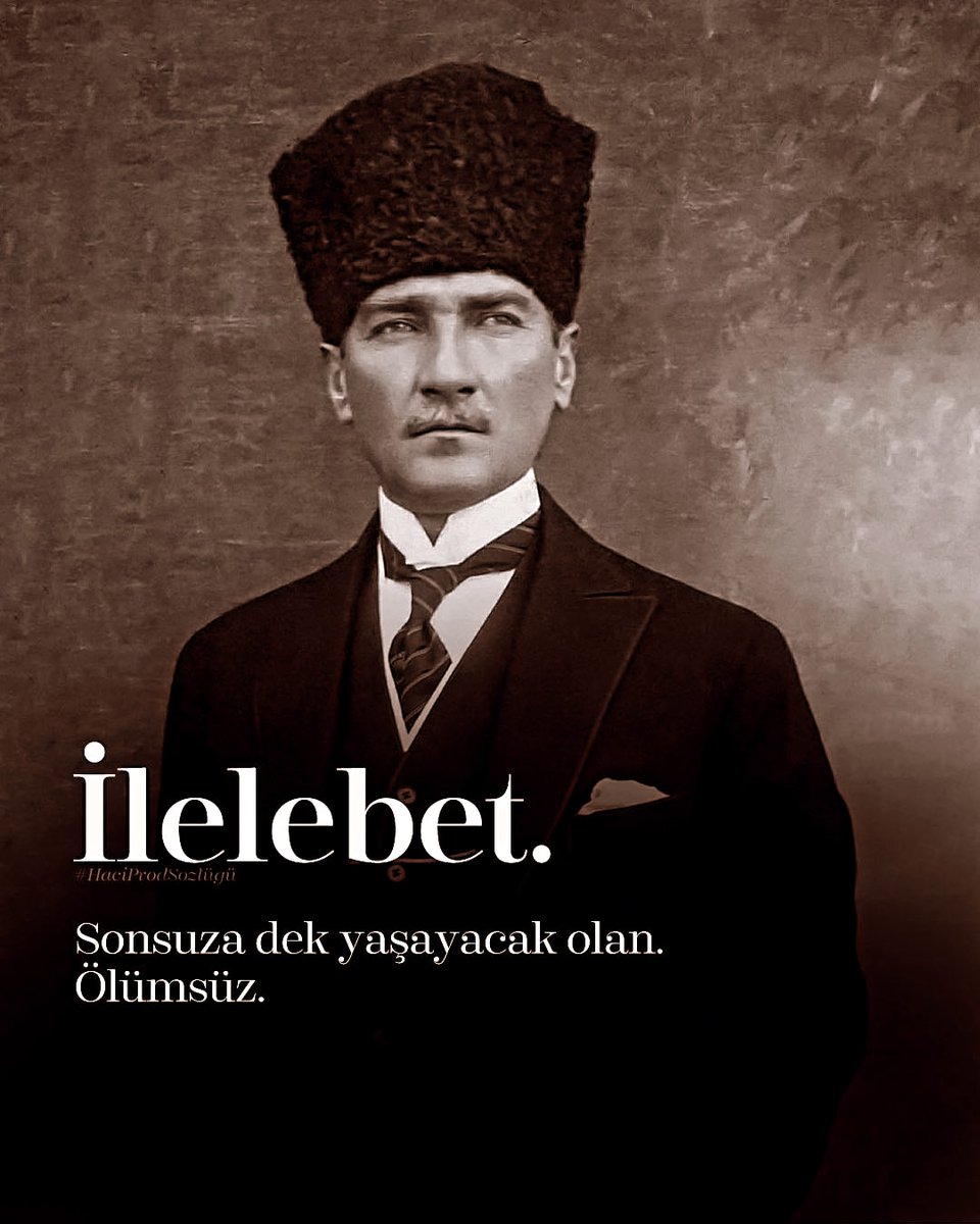 Ulu Önder Mustafa Kemal Atatürk'ü ebediyete intikalinin 87. yıl dönümünde saygı  #ÖzlemVeMinnetle anıyorum.
#MustafaKemalAtatürk 
#10Kasım