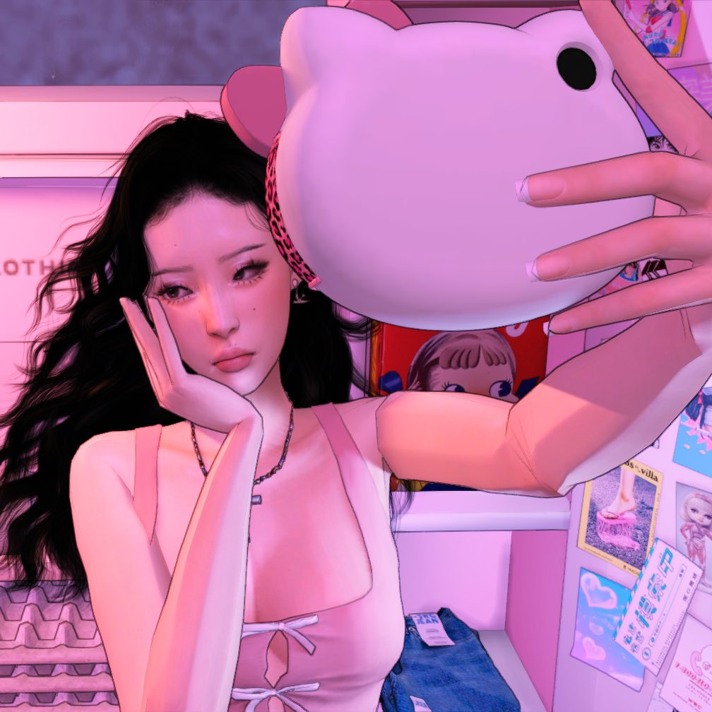 raeraereii's tweet photo. hello kiity ≽^•⩊•^≼ 
#ShowUsYourSims https://t.co/hYAR3pFG7Q