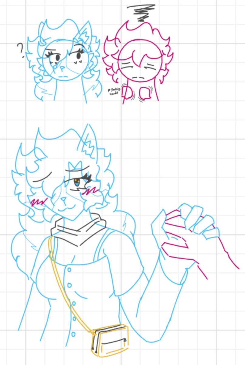 Go my Hetslop, Ari and Snow (oc art)