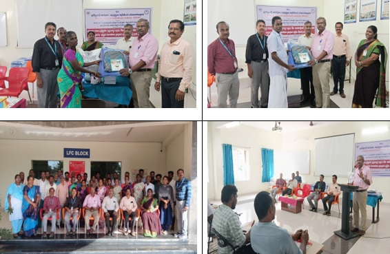 A 2-day training programme on “Conservation and Management Strategies for the Improvement of Thanjavur Goat Breeds in Thanjavur District of Tamil Nadu”was conducted at Livestock Farm Complex, Veterinary College and Research Institute, Orathanadu on 30th and 31st October 2025.