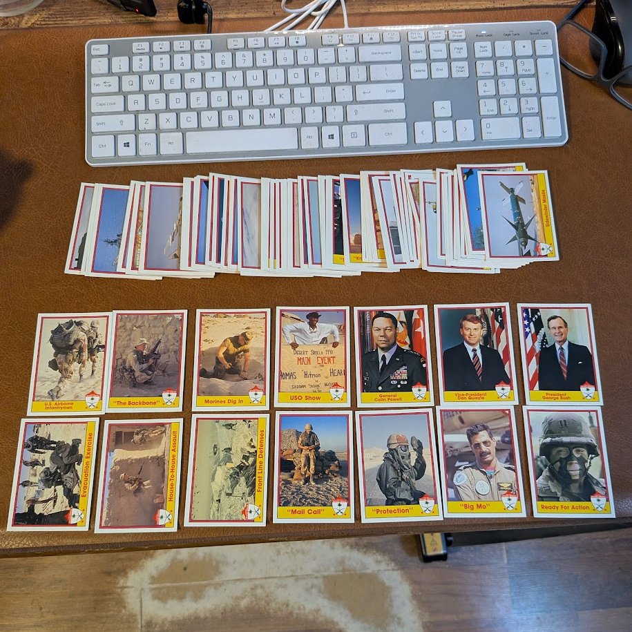 keith__barrows's tweet image. Any Desert Shield/Storm Devil Dogs still have their trading cards?

#USMC #250Birthday