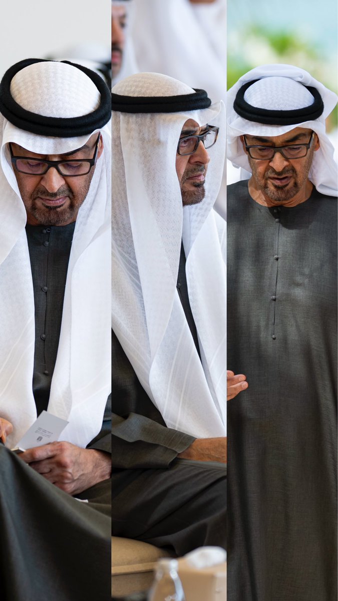 - اللهم احفظ والدنا الغالي صاحب السمو الشيخ #محمد_بن_زايد آل نهيان #رئيس_الدولة، وسدد خطاه، ووفقه لكل خير، واحرسه بعينك التي لا تنام.. يارب العالمين 🇦🇪🤲🏻

#محمد_بن_زايد_عزنا_وفخرنا
#hhmbz1