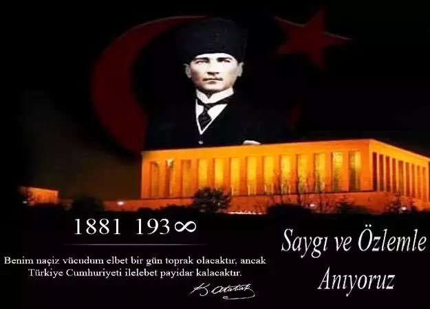 Ulu Önder Gazi Mustafa Kemal Atatürk’ü, aramızdan ayrılışının 87. yılında saygı, minnet ve özlemle anıyorum.