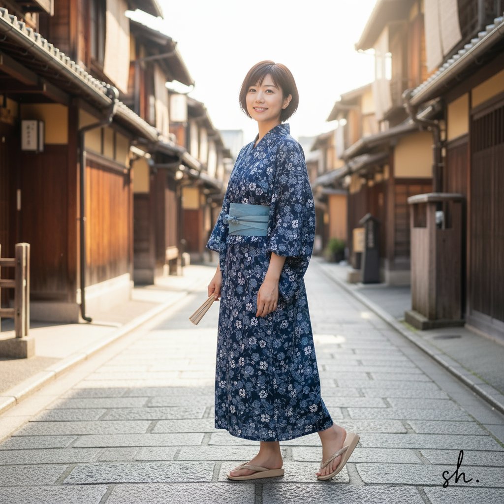 genai_shoai's tweet photo. この夏、歩きたかった石畳の道。あなたが次に旅したい「和」の場所はどこですか？
 #AiProfeSnap https://t.co/HnlmzPqMdv