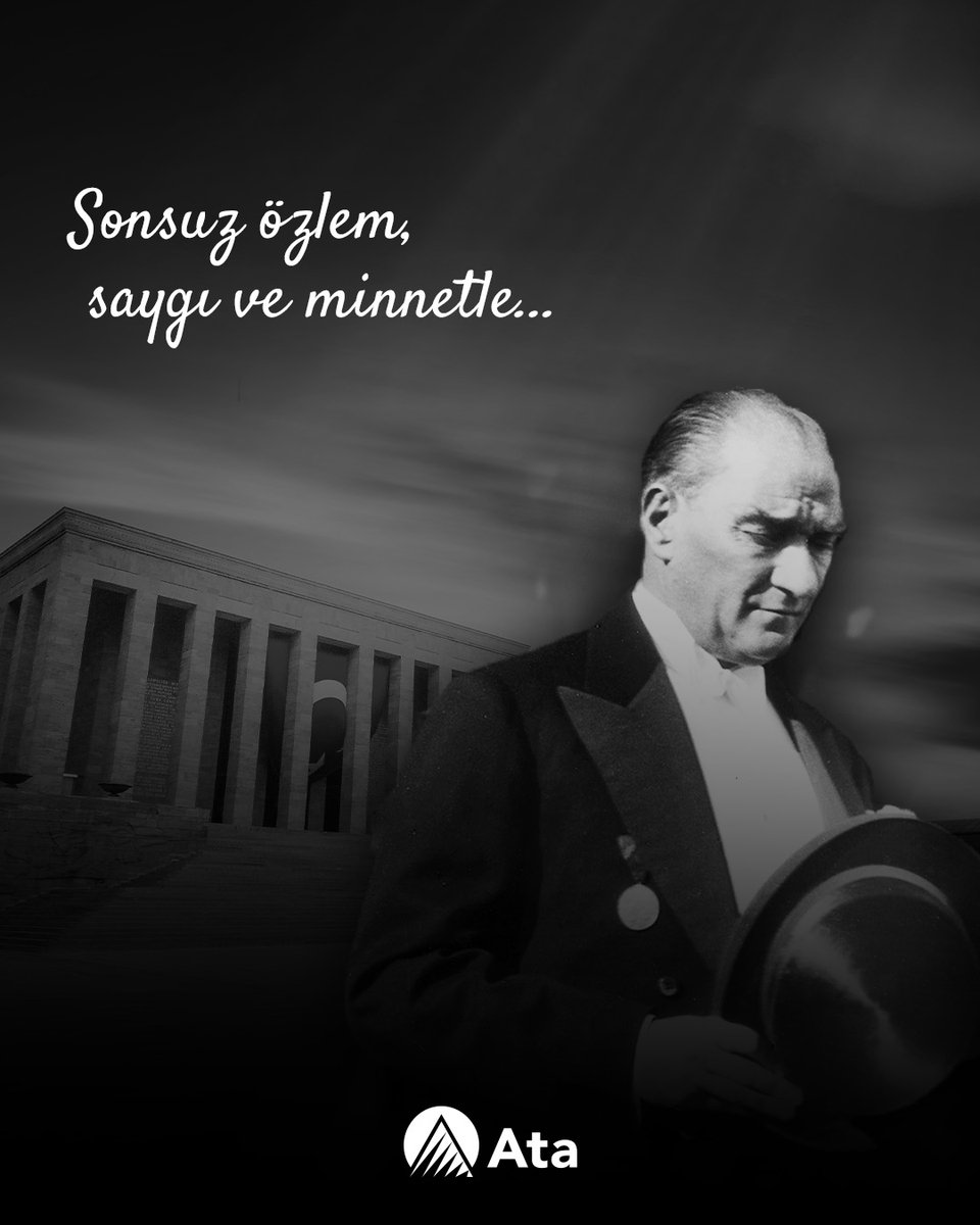 Cumhuriyetimizin kurucusu Ulu Önder Mustafa Kemal Atatürk’ü saygı, minnet ve özlemle anıyoruz. Onun en büyük mirası olan Cumhuriyet’in ışığında; üreterek, istihdam yaratarak ve ülkemize değer katarak ilerliyoruz. Bugün, onun ideallerini yaşatmanın gururunu taşıyoruz.