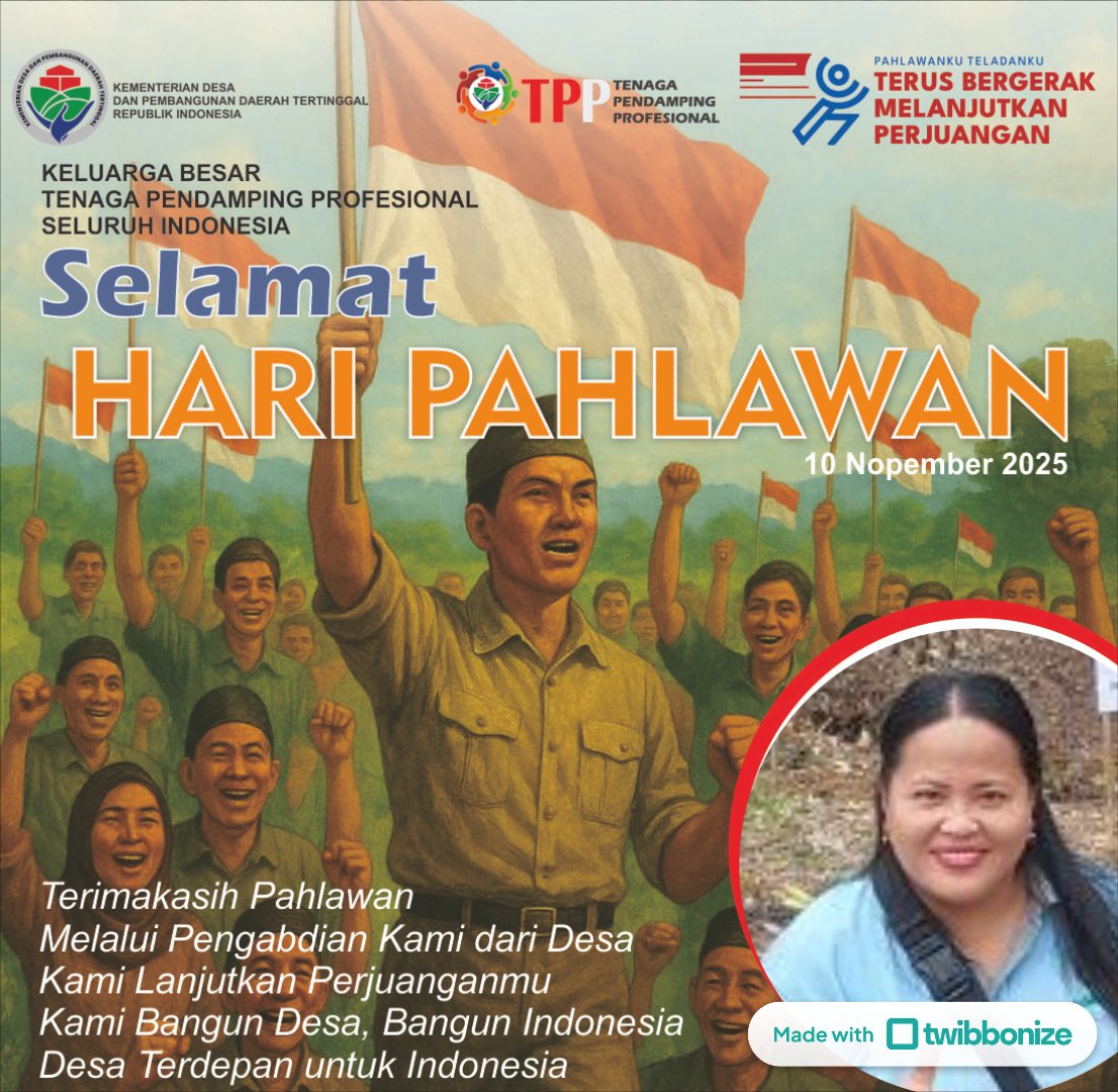 TERIMAKASIH PAHLAWAN.. Melalui Pengabdian Kami dari Desa  
Kami Lanjutkan Perjuangmu..
Bangun Desa, Bangun Indonesia..
Desa Terdepan untuk Indonesia..  <a href="/prabowo/">Prabowo Subianto</a> <a href="/YandriSusanto/">Yandri Susanto</a> <a href="/kemendespdt/">#BangunDesaBangunIndonesia</a> <a href="/kemendespdt/">#BangunDesaBangunIndonesia</a>