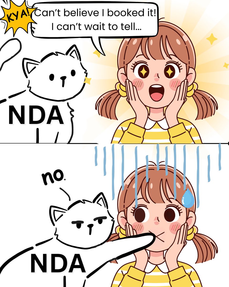 Sometimes being a voice actor feels ALOT like this😅NDA-kun strikes again! 🤐
#voiceactor #voiceover #voiceacting #NDA #comic