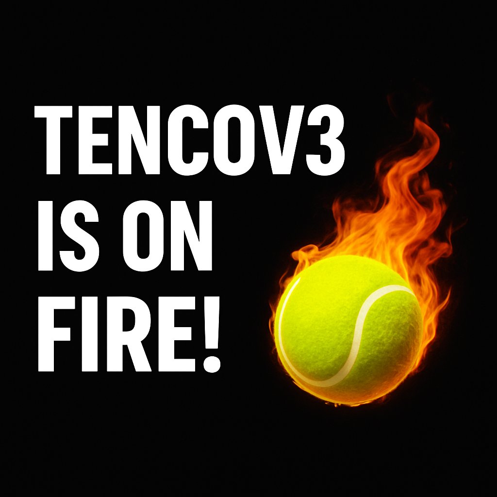 TennisCoin25's tweet photo. 🔥 TENCOV3 IS ON FIRE! 🔥
Nothing can stop this momentum.
#TENCOV3 #Crypto #ToTheMoon 🚀🎾

🚀🔥 TENCOV3 IS BLOWING UP!
The tennis revolution on blockchain has just begun. 🎾
#TENCOV3 #TenniscoinV3 #DeFi

🔥💎 TENCOV3 IS ON FIRE!
The next big thing in crypto is already here.
#TENCOV3 #BSC #Binance

🎾🔥 TENCOV3 IS MELTING THE CHARTS!
Hold tight — this ride is just starting. 🚀
#TENCOV3 #Crypto #BNB #ToTheMoon