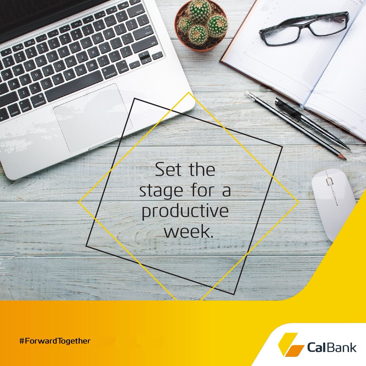 CalBankPLC's tweet image. Success starts with the right mindset.
Set your goals, stay driven, and let’s make this week productive!💪

#CalBank #ForwardTogether #WorkSmart