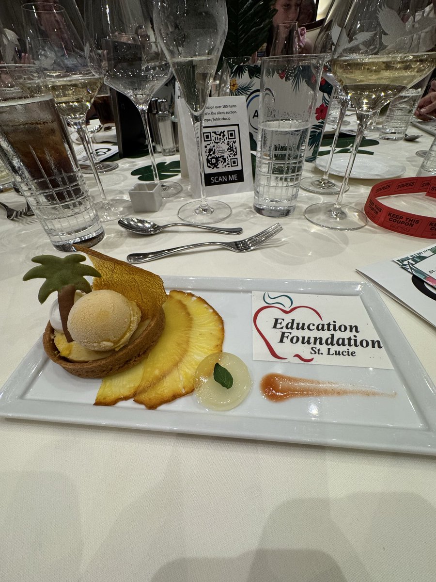 Great evening supporting the @educationfoundationslc 🌺🍹🎟️#championforchildren #publiceducation