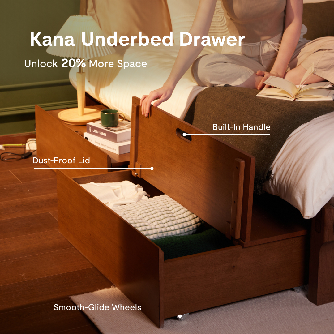 FlexiSpot's tweet image. Unlock the hidden space under your bed. ✨

With dust-proof covers and smooth wheels, the Kana Underbed Drawer keeps everything tidy and easy to clean.🧹

😍No tools needed — it sets up in minutes!

🏡Perfect for small rooms and minimalist living.

Just roll it out, store it all,…