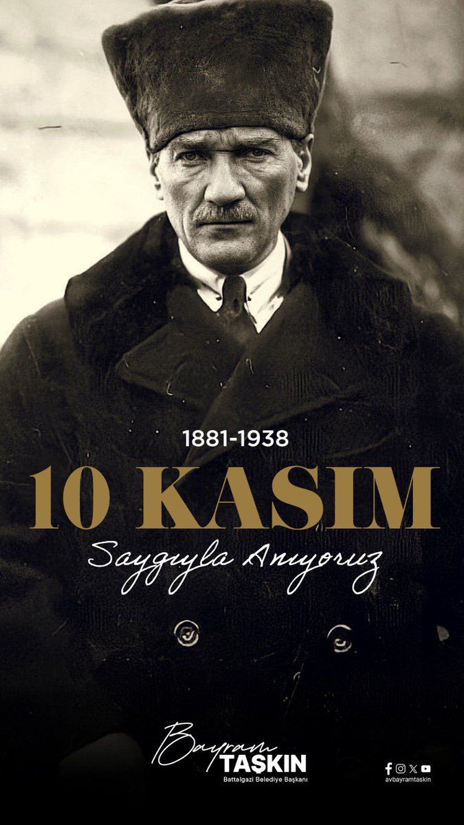 Cumhuriyetimizin kurucusu Gazi Mustafa Kemal Atatürk’ü ebediyete irtihalinin yıl dönümünde rahmet ve minnetle anıyorum.

#10Kasım