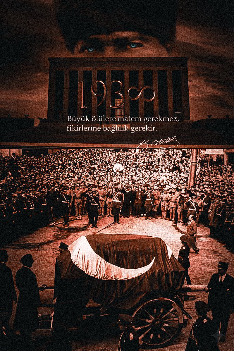 Onury0335's tweet photo. #10Kasim 
#Atatürk
#FikirlerineBağlılık https://t.co/hhD3YvDr5O