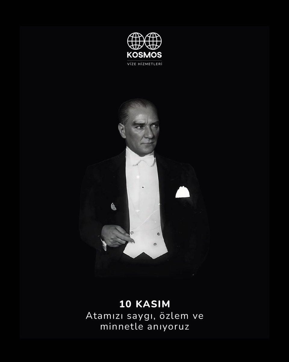 Atamızı saygı ve özlemle anıyoruz.