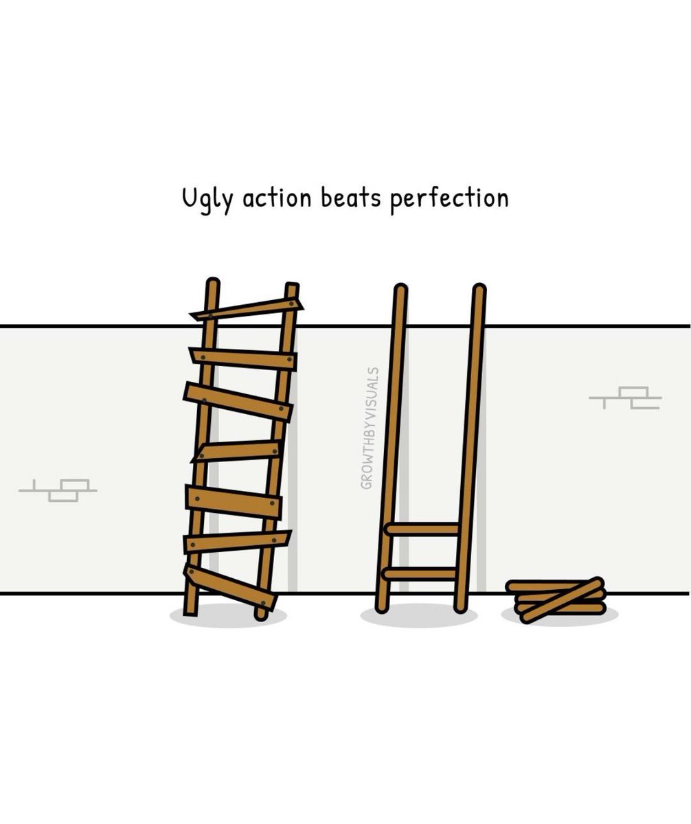 wealthmojo1's tweet image. Everyone wants it perfect, But the ones who start messy are the ones who actually move forward🚀

Progress &amp;gt; Perfection🎯

#StartNow #ProgressOverPerfection #KeepGoing #MindsetShift #GrowthMindset #TakeAction