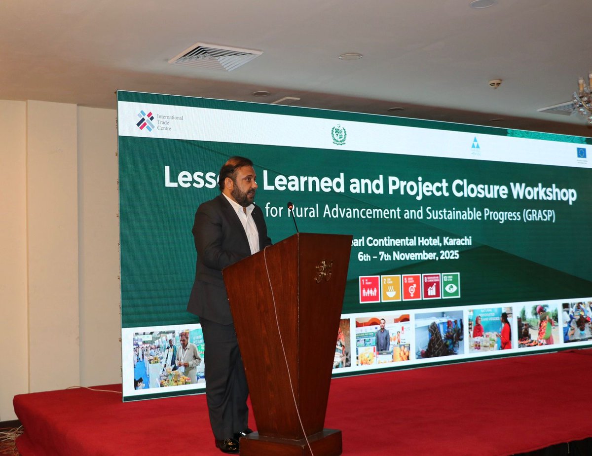 PPAFofficial's tweet image. 📸Highlights from the “Lessons Learned and Project Closure Workshop” under the @EUPakistan funded #GRASP
The two-day event brought together @ITCnews @FAO @SmedaOfficial , partner organisations &amp;amp; @OPMglobal to share progress, insights and reflections on collaboration, project…