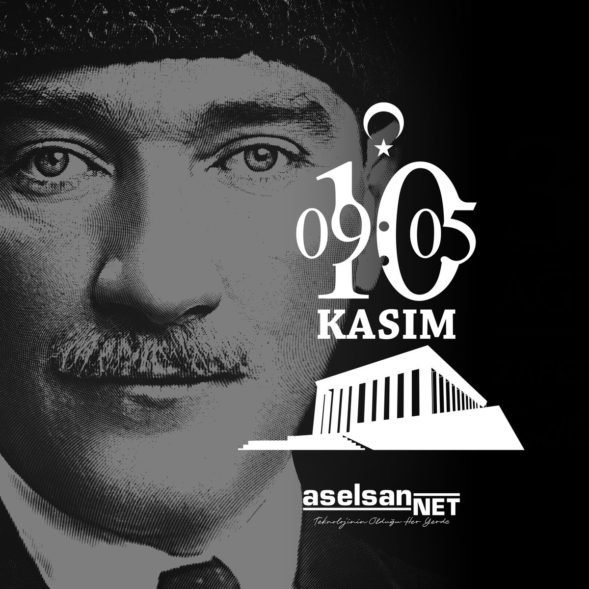 AselsanNET_TR's tweet image. Bugün, sadece bir lideri değil; düşünceyi, vizyonu ve geleceğe bırakılmış bir mirası anıyoruz.🇹🇷

Cumhuriyetimizin kurucusu Gazi Mustafa Kemal Atatürk’ü, aramızdan ayrılışının 87. yıl dönümünde saygı, minnet ve özlemle anıyoruz.

“En büyük eserim” diyerek emanet ettiği…