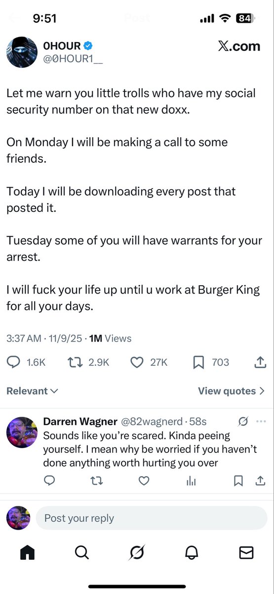 82wagnerd's tweet image. I’m just trying to help? I thought you had skills? But okay. Just hope you have a great night big guy