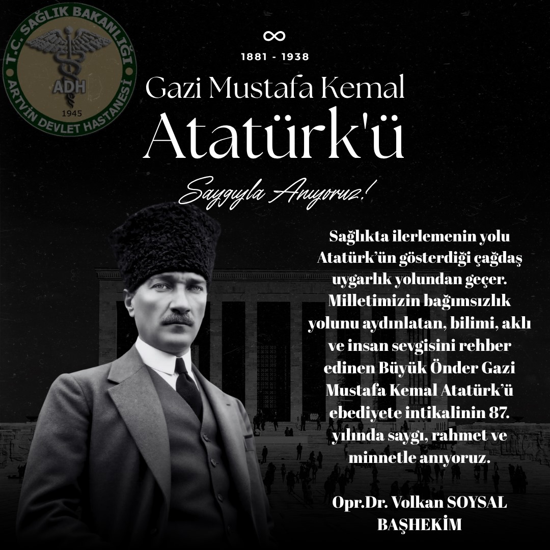 #10Kasım #Atatürk #SaygıveMinnetle