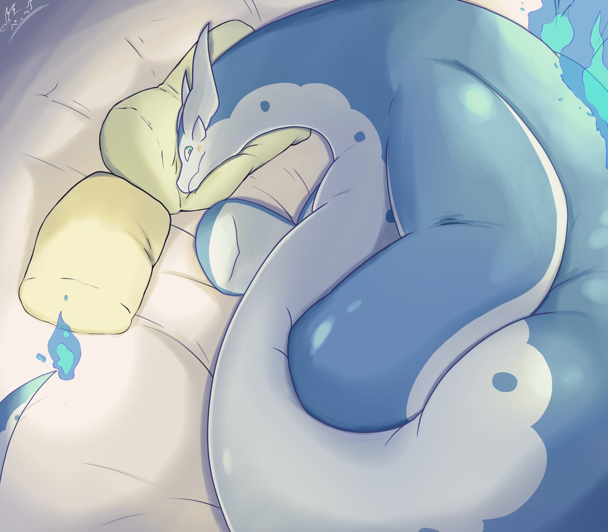 添い寝おばけどらごん