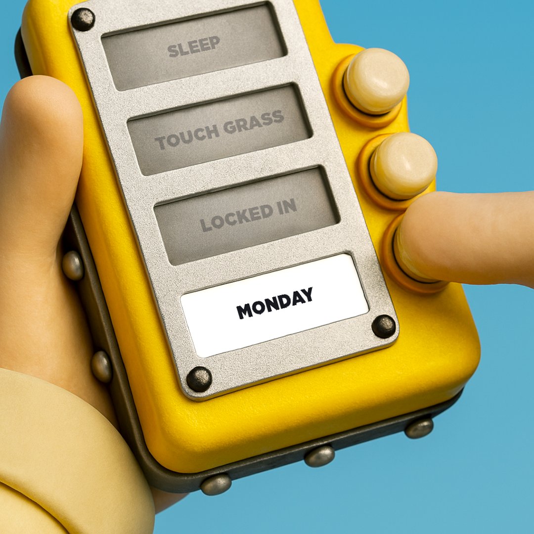 binance's tweet image. Happy Monday 🫢