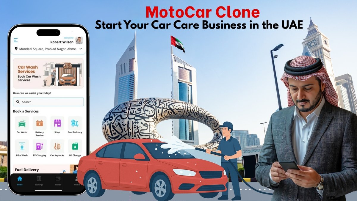 ecogujju's tweet image. Start Your Car Care Business in the UAE with MotoCar Clone App

ecogujju.com/start-car-care…

#carwashappuae, #motocarcloneappuae, #carcareappdevelopment, #ondemandcarwashapp #uae #startupuae #businessappsuae #mobileappdevelopment