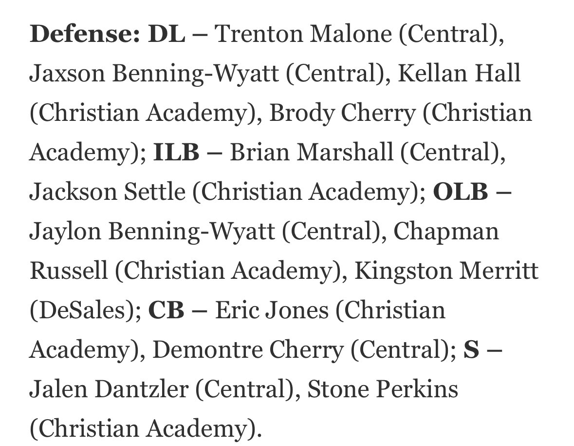 DeSales Football tweet media